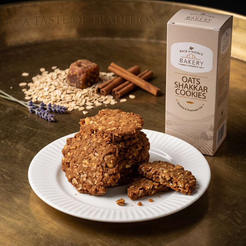 Oats Shakkar Cookies