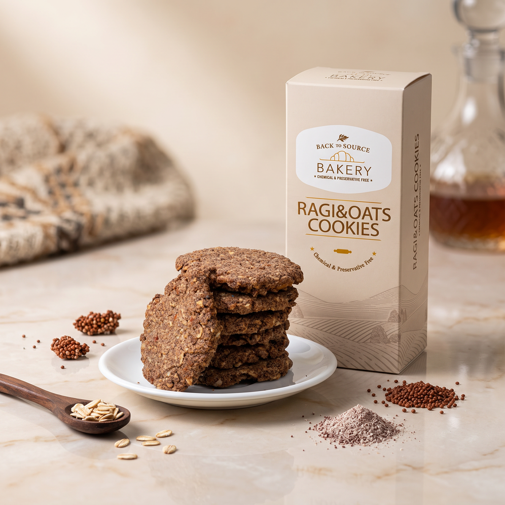 Ragi & Oats Cookies